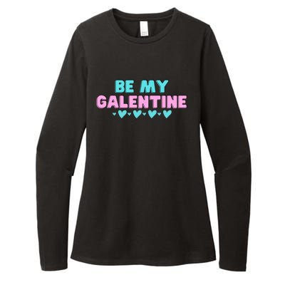 Be My Galentine Valentine's Day Gift Womens CVC Long Sleeve Shirt