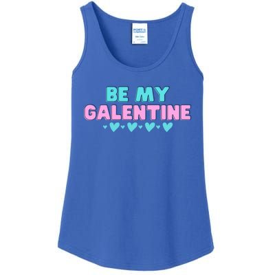 Be My Galentine Valentine's Day Gift Ladies Essential Tank