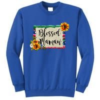 Blessed Mamaw Grandmother Floral Gift Sweatshirt