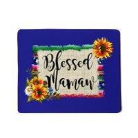 Blessed Mamaw Grandmother Floral Gift Mousepad