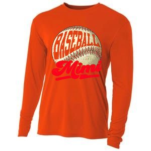 Baseball Mimi Game Day Baseball Lover Mothers Day Gift Cooling Performance Long Sleeve Crew