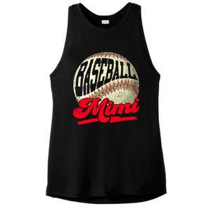 Baseball Mimi Game Day Baseball Lover Mothers Day Gift Ladies PosiCharge Tri-Blend Wicking Tank