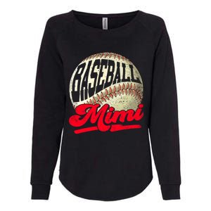 Baseball Mimi Game Day Baseball Lover Mothers Day Gift Womens California Wash Sweatshirt