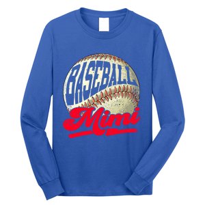 Baseball Mimi Game Day Baseball Lover Mothers Day Gift Long Sleeve Shirt