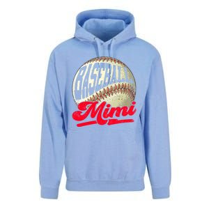 Baseball Mimi Game Day Baseball Lover Mothers Day Gift Unisex Surf Hoodie