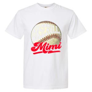 Baseball Mimi Game Day Baseball Lover Mothers Day Gift Garment-Dyed Heavyweight T-Shirt