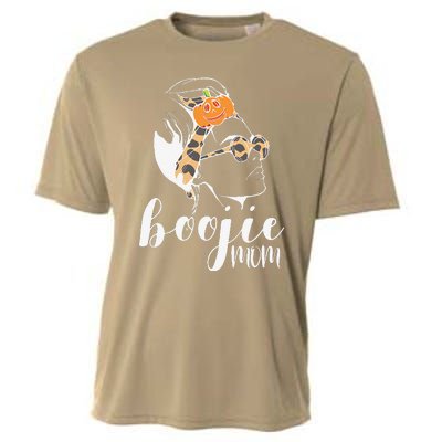 Boojie Mom Halloween Costume Mom Pumpkin Mommy Cooling Performance Crew T-Shirt