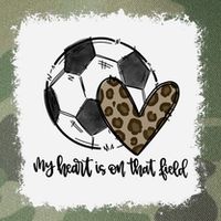 Bleached My Heart Is On That Field Soccer Mom Leopard Legacy Tie Dye Trucker Hat