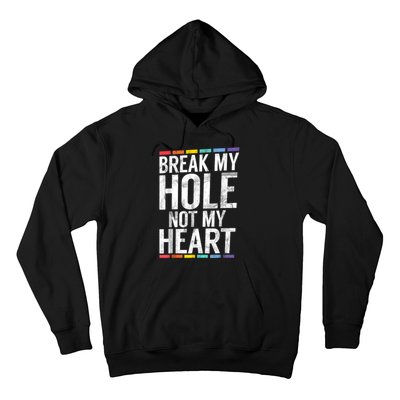 Break My Hole Not My Heart Vintage Hoodie