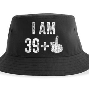 Birthday Male Him Fun 40 Funny 40th Birthday Sustainable Bucket Hat