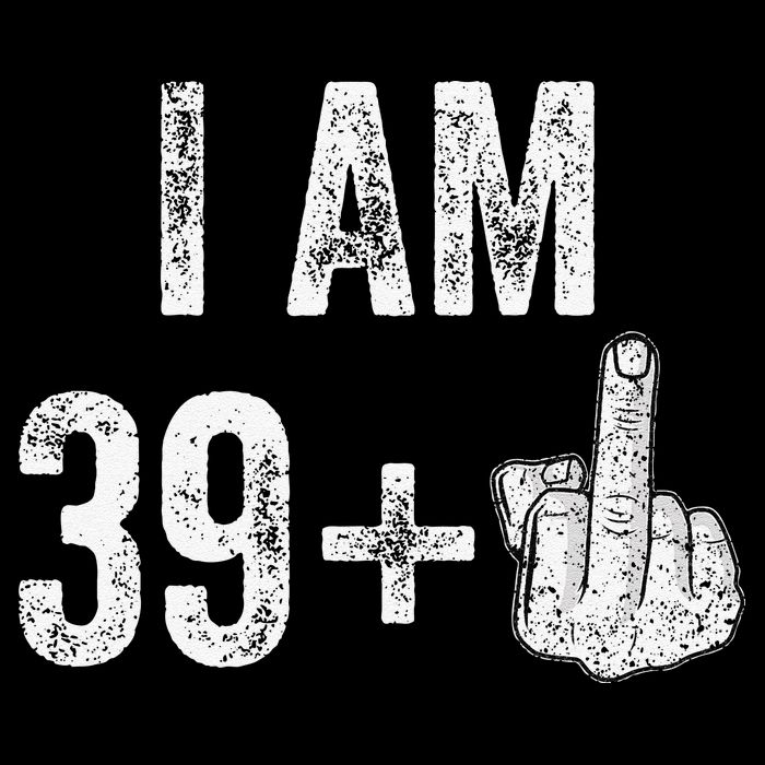 Birthday Male Him Fun 40 Funny 40th Birthday Premium T-Shirt