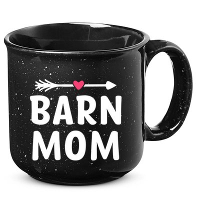 Barn Mom Horse Riding Barnyard Animals Mothers Day Gift 15oz Campfire Ceramic Mug