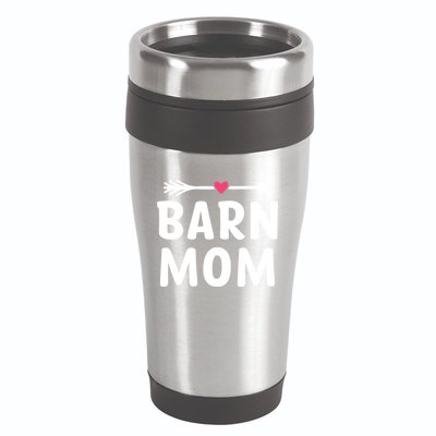 Barn Mom Horse Riding Barnyard Animals Mothers Day Gift 16oz Travel Tumbler