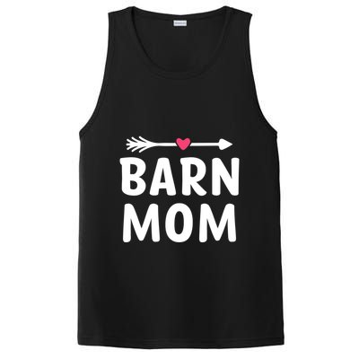 Barn Mom Horse Riding Barnyard Animals Mothers Day Gift PosiCharge Competitor Tank