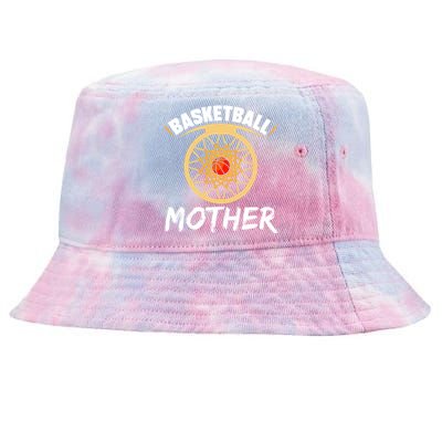 Basketball Mother Hobby Lover Basketballer Player Mom Mommy Funny Gift Tie-Dyed Bucket Hat