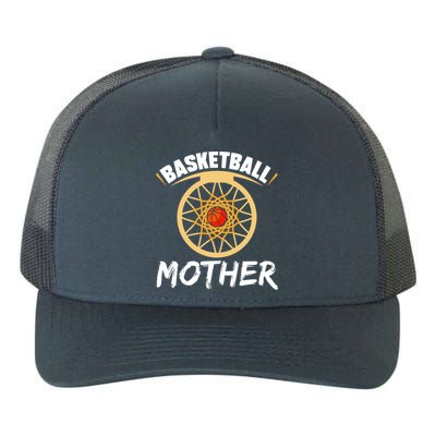 Basketball Mother Hobby Lover Basketballer Player Mom Mommy Funny Gift Yupoong Adult 5-Panel Trucker Hat