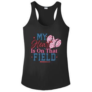 Baseball Mom Heartwarming Design For Proud Baseball Moms Funny Gift Ladies PosiCharge Competitor Racerback Tank