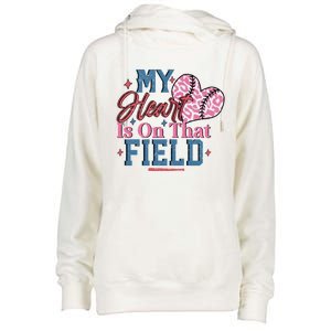 Baseball Mom Heartwarming Design For Proud Baseball Moms Funny Gift Womens Funnel Neck Pullover Hood