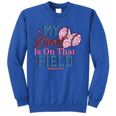 Baseball Mom Heartwarming Design For Proud Baseball Moms Funny Gift Sweatshirt