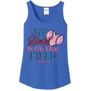 Baseball Mom Heartwarming Design For Proud Baseball Moms Funny Gift Ladies Essential Tank