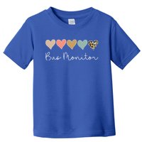 Bus Monitor Heart Bus Squad Valentine's Day Cool Gift Toddler T-Shirt