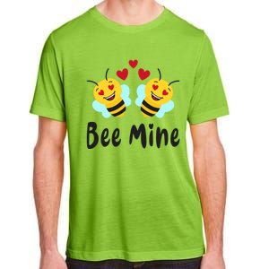 Bee Mine Honeybee Bee Pun Love Couple Valentine's Day Cool Gift Adult ChromaSoft Performance T-Shirt