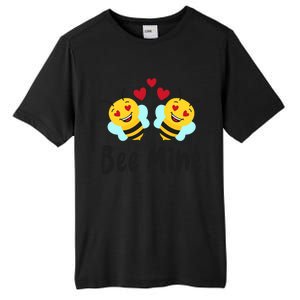 Bee Mine Honeybee Bee Pun Love Couple Valentine's Day Cool Gift Tall Fusion ChromaSoft Performance T-Shirt