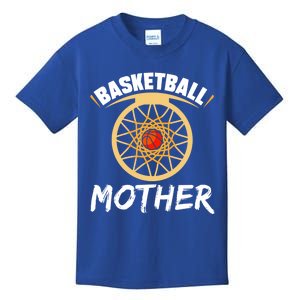 Basketball Mother Hobby Lover Basketballer Player Mom Mommy Gift Kids T-Shirt