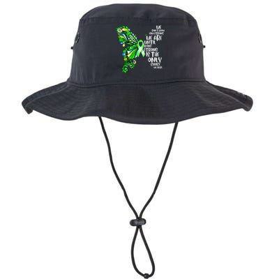 Butterfly Mental Health Green Ribbon Awareness Legacy Cool Fit Booney Bucket Hat