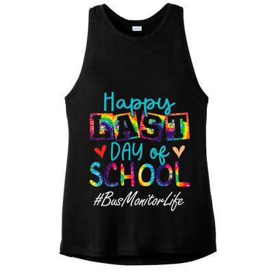 Bus Monitor Happy Last Day Of School Funny Graduation Ladies PosiCharge Tri-Blend Wicking Tank