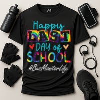 Bus Monitor Happy Last Day Of School Funny Graduation Cooling Performance Crew T-Shirt