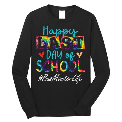 Bus Monitor Happy Last Day Of School Funny Graduation Long Sleeve Shirt