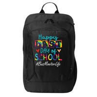 Bus Monitor Happy Last Day Of School Funny Graduation City Backpack