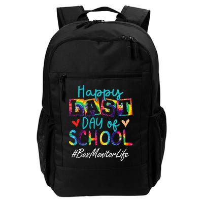 Bus Monitor Happy Last Day Of School Funny Graduation Backpack