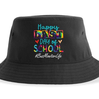 Bus Monitor Happy Last Day Of School Funny Graduation Sustainable Bucket Hat