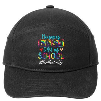 Bus Monitor Happy Last Day Of School Funny Graduation 7-Panel Snapback Hat