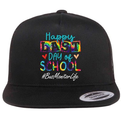 Bus Monitor Happy Last Day Of School Funny Graduation Flatbill Hat