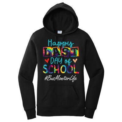 Bus Monitor Happy Last Day Of School Funny Graduation Women's Pullover Hoodie