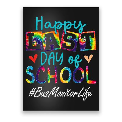 Bus Monitor Happy Last Day Of School Funny Graduation Poster