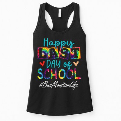 Bus Monitor Happy Last Day Of School Funny Graduation Womens Tank Top