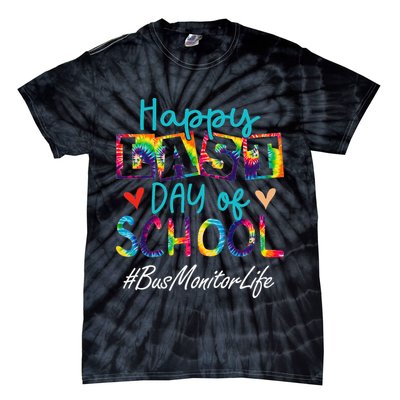 Bus Monitor Happy Last Day Of School Funny Graduation Tie-Dye T-Shirt