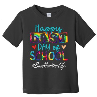 Bus Monitor Happy Last Day Of School Funny Graduation Toddler T-Shirt