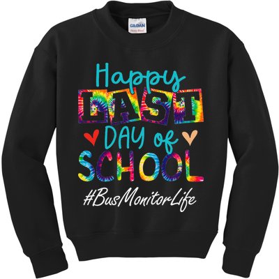 Bus Monitor Happy Last Day Of School Funny Graduation Kids Sweatshirt