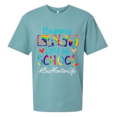 Bus Monitor Happy Last Day Of School Funny Graduation Sueded Cloud Jersey T-Shirt