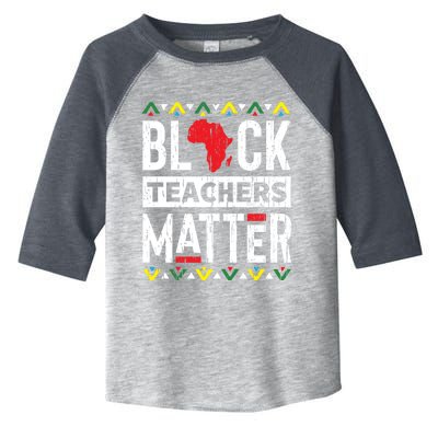 Black Month History Teachers Educators Matter History Gift Toddler Fine Jersey T-Shirt