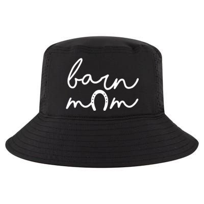 Barn Mom Horse Mama Equestrian Mother Horseback Riding Cool Gift Cool Comfort Performance Bucket Hat