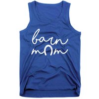 Barn Mom Horse Mama Equestrian Mother Horseback Riding Cool Gift Tank Top