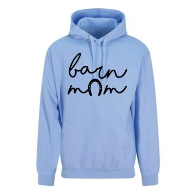 Barn Mom Horse Mama Equestrian Mother Horseback Riding Cool Gift Unisex Surf Hoodie