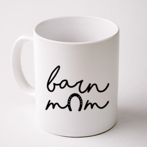 Barn Mom Horse Mama Equestrian Mother Horseback Riding Cool Gift Coffee Mug