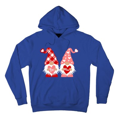 Be Mine Hearts Valentines Day Gnomes Gift Hoodie